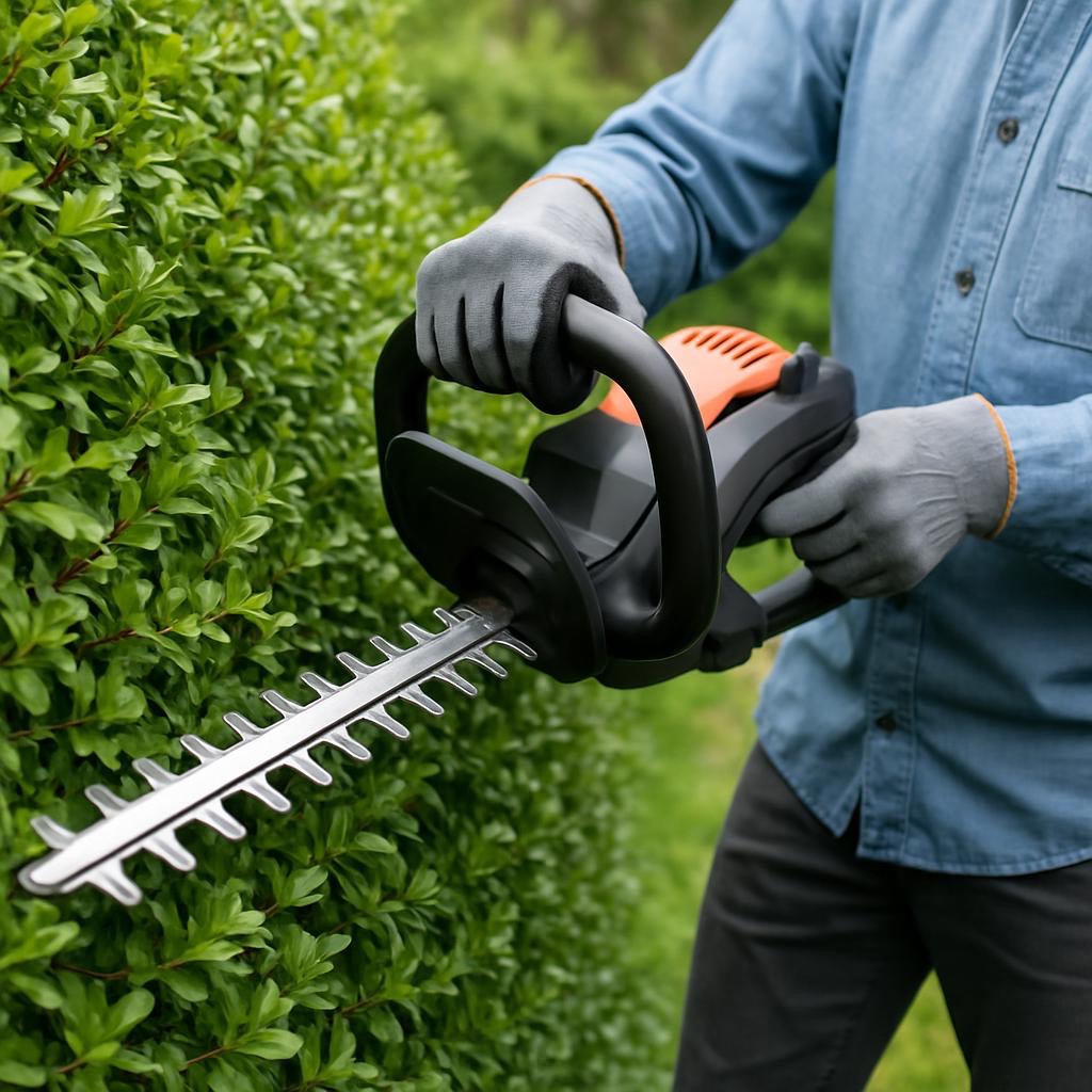 Photo d'une taille de haies